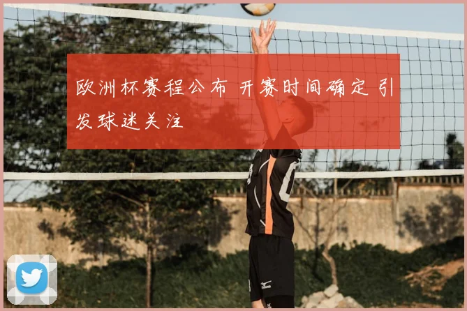 欧洲杯赛程公布 开赛时间确定 引发球迷关注
